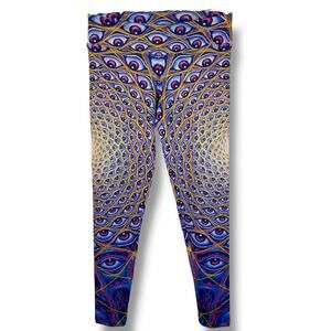 Psychedelic Eye Pattern Leggings